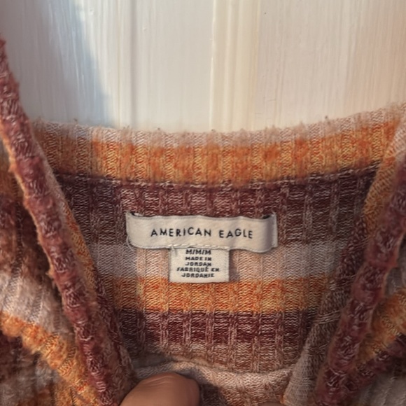 American Eagle Women's Striped Knit Tank Top Size Medium - Picture 5 of 8